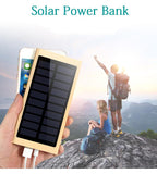 Dual USB Solar Power Bank