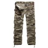 Men's Multi-pockets Loose Fit Trousers