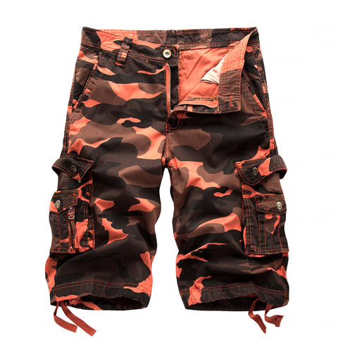 Camouflage Cargo Shorts