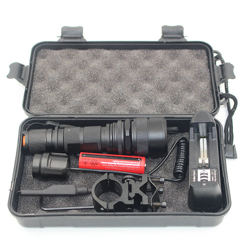 Rechargeable Tactical Flashlight Pack