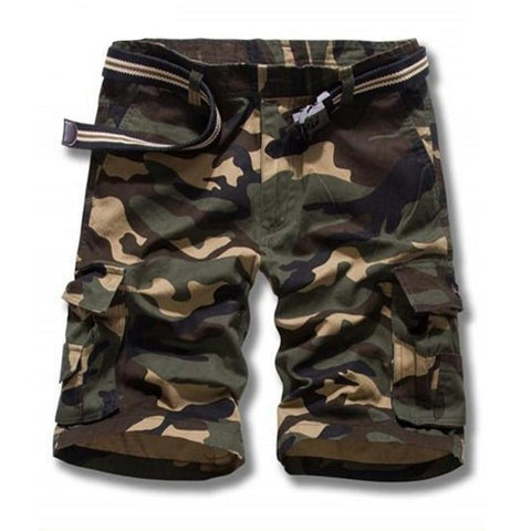 Camo Military Shorts