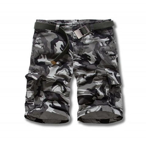 Camo Military Shorts